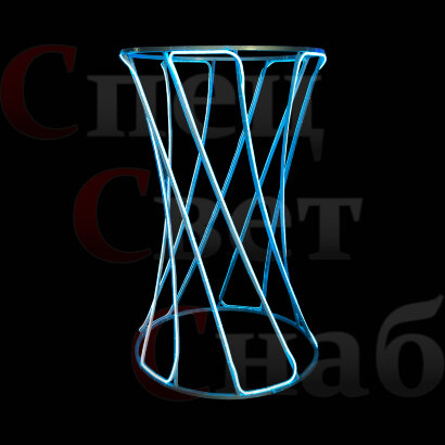 Световая подставка для 3D фигур "Айсберг" 1.5х1 м неон белый